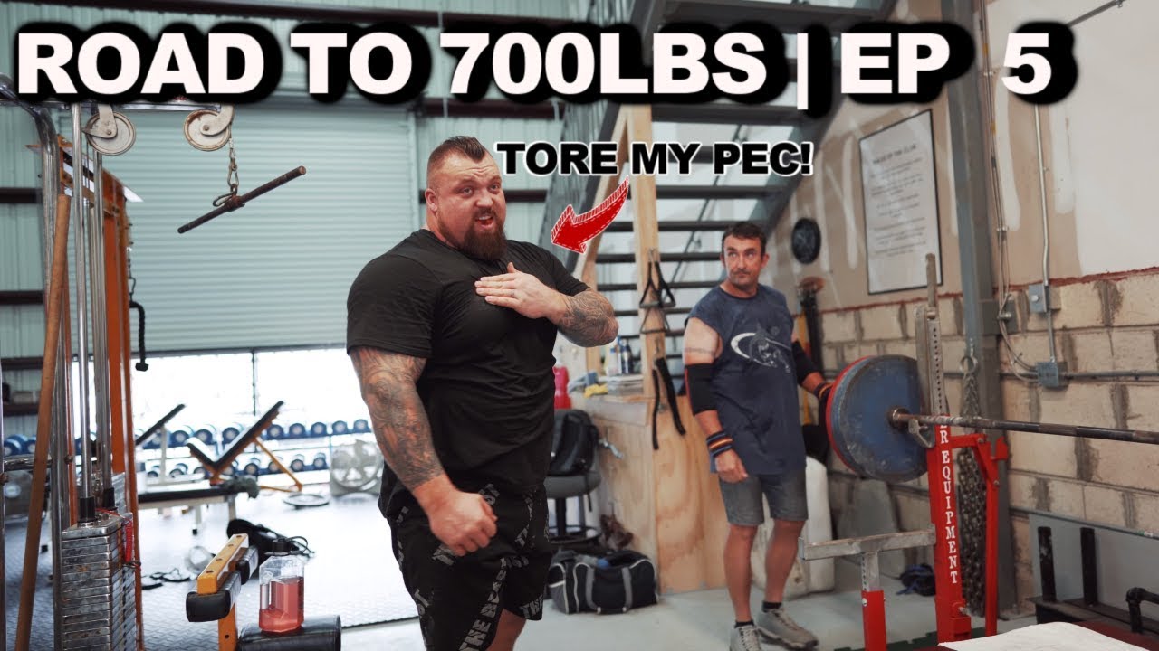 I TORE MY PEC 🤦🏻&zwj;♂️ | Road to 700LBS Ep 5