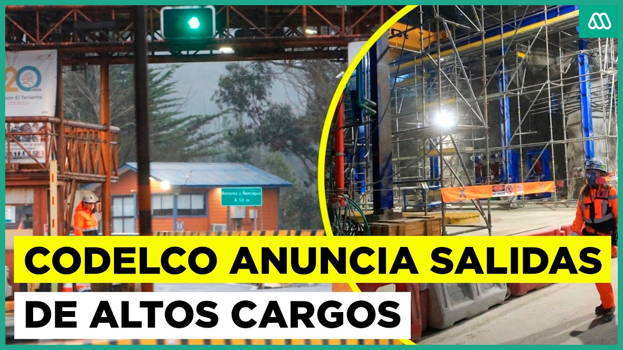 Detectan ocultamiento de informaci&oacute;n en accidente en El Teniente: salen altos cargos de Codelco