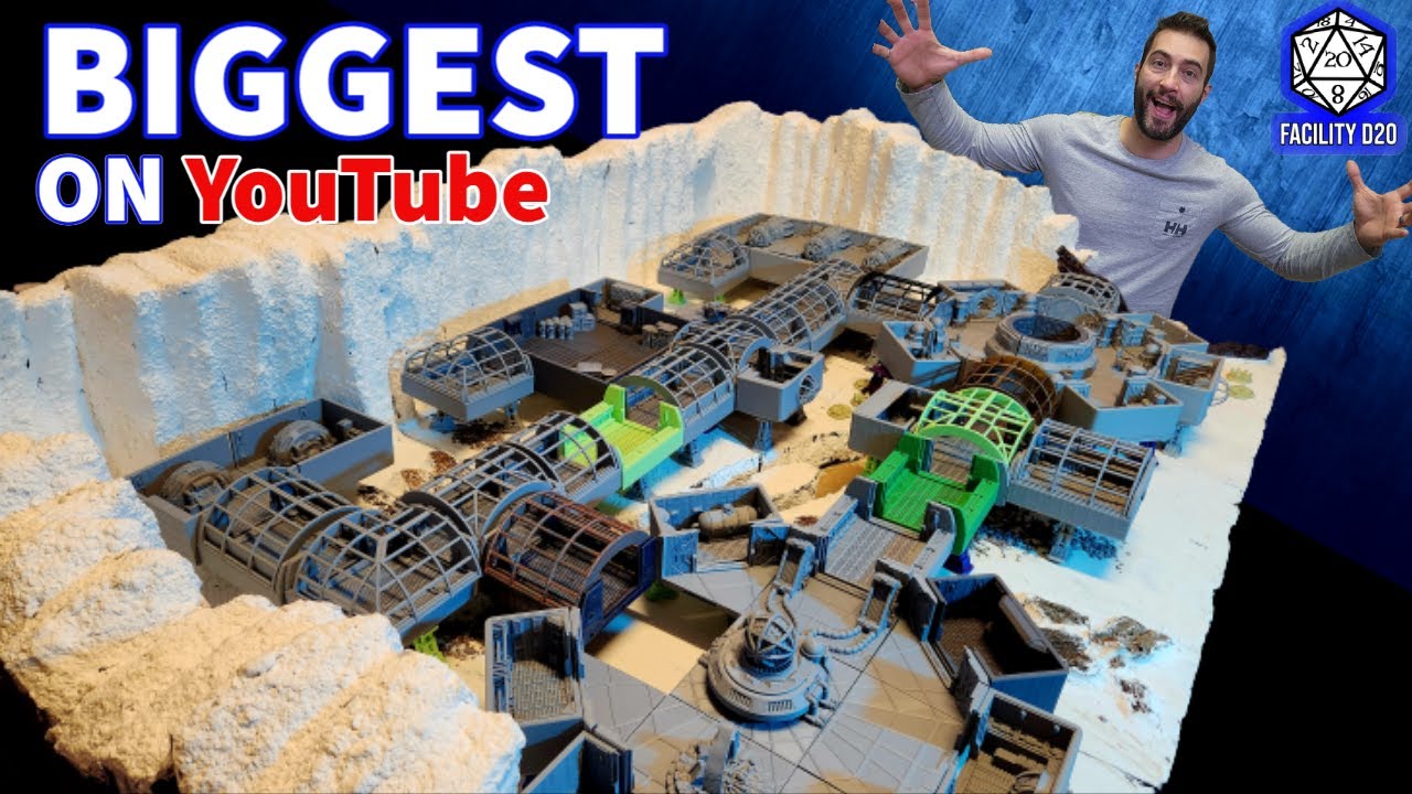 Creating an Underwater World - The Sunken Citadel a HUGE Gaming Table
