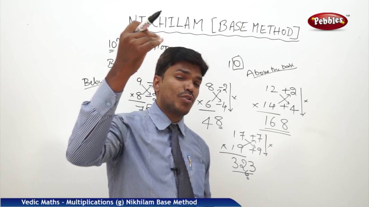 Multiplications in vedic maths | Nikhilam base Method | Speed Maths | Vedic Mathematics