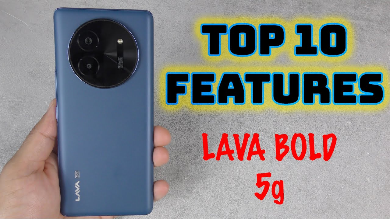 Here Is The TOP 10 FEATURE'S Of The Lava Bold 5G. You Get All This For &pound;160. Value For Money!!