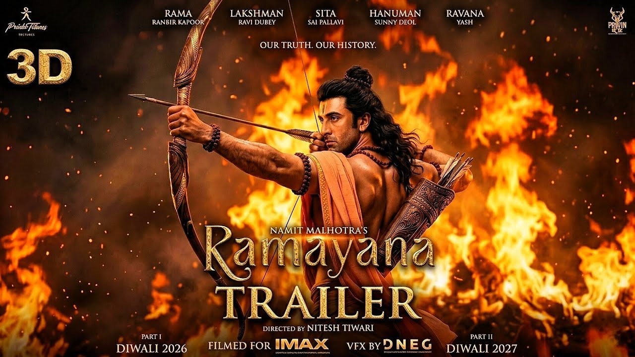 RAMAYANA- official trailer | Ranbir Kapoor | Nitesh Tiwari | New Movie trailer | trailers 2026