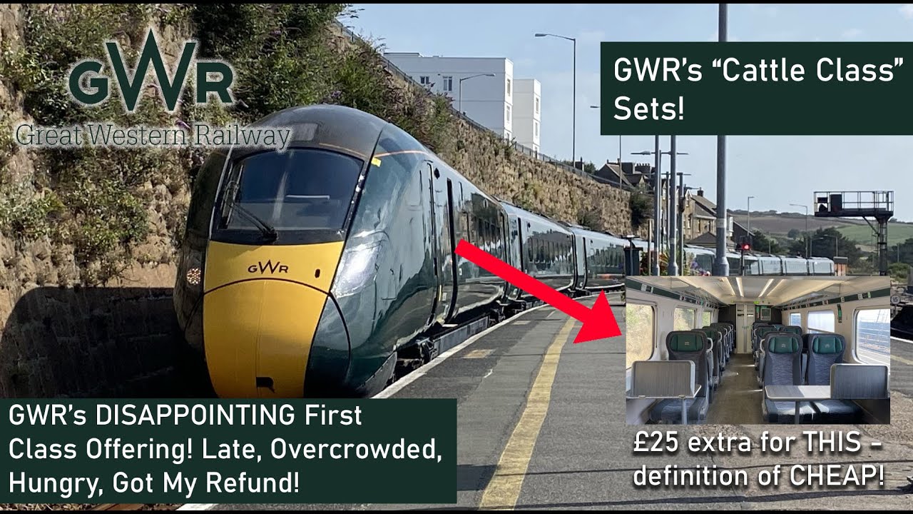 GWR’s Cheap Yet DISAPPOINTING First Class - Penzance to London on the Flagship Class 802 IET!