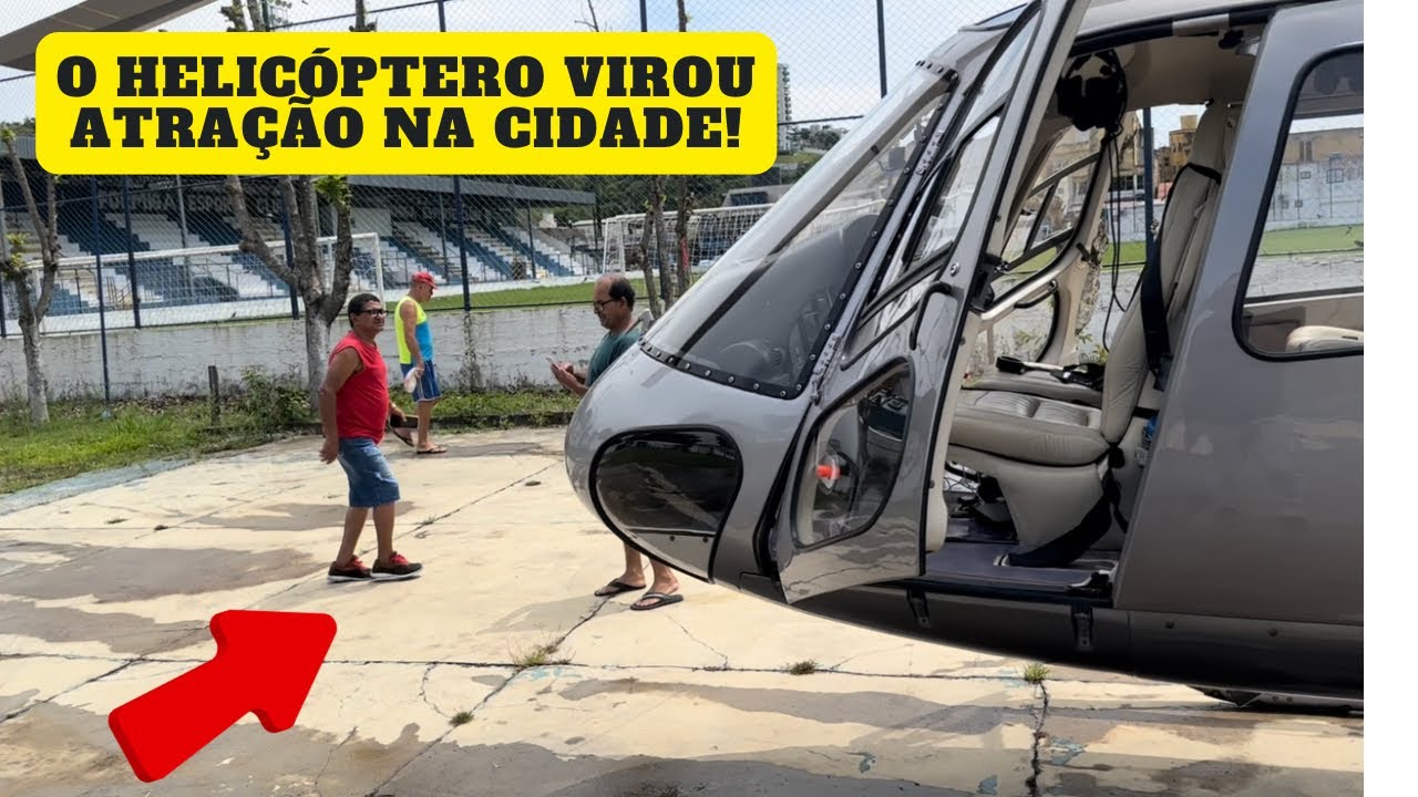 Navegação aérea de HELICÓPTERO. DECOLANDO do helibh e POUSANDO em Formiga Mg