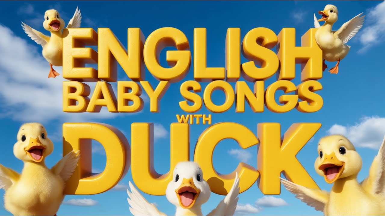 Happy Quack Quack Song | English Nursery Rhyme for Kids About Ducks and Animal Sounds