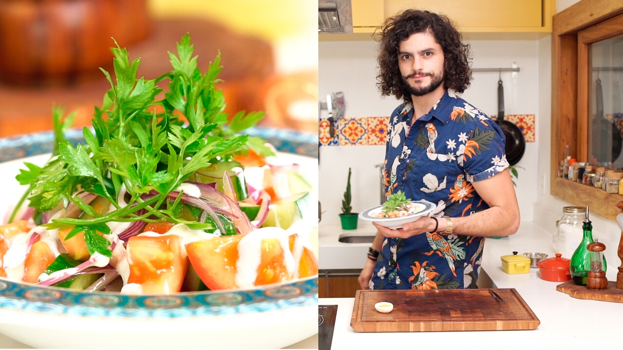 3 TIPOS DE SALADAS E MOLHOS | Cozinha B&aacute;sica