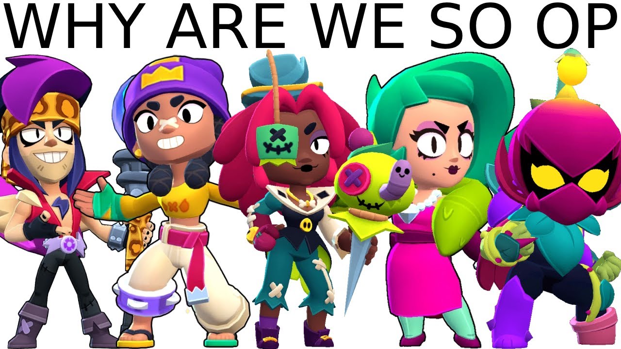 ALL Brawl Stars BRAWLERS Meet Each Other...(meme)