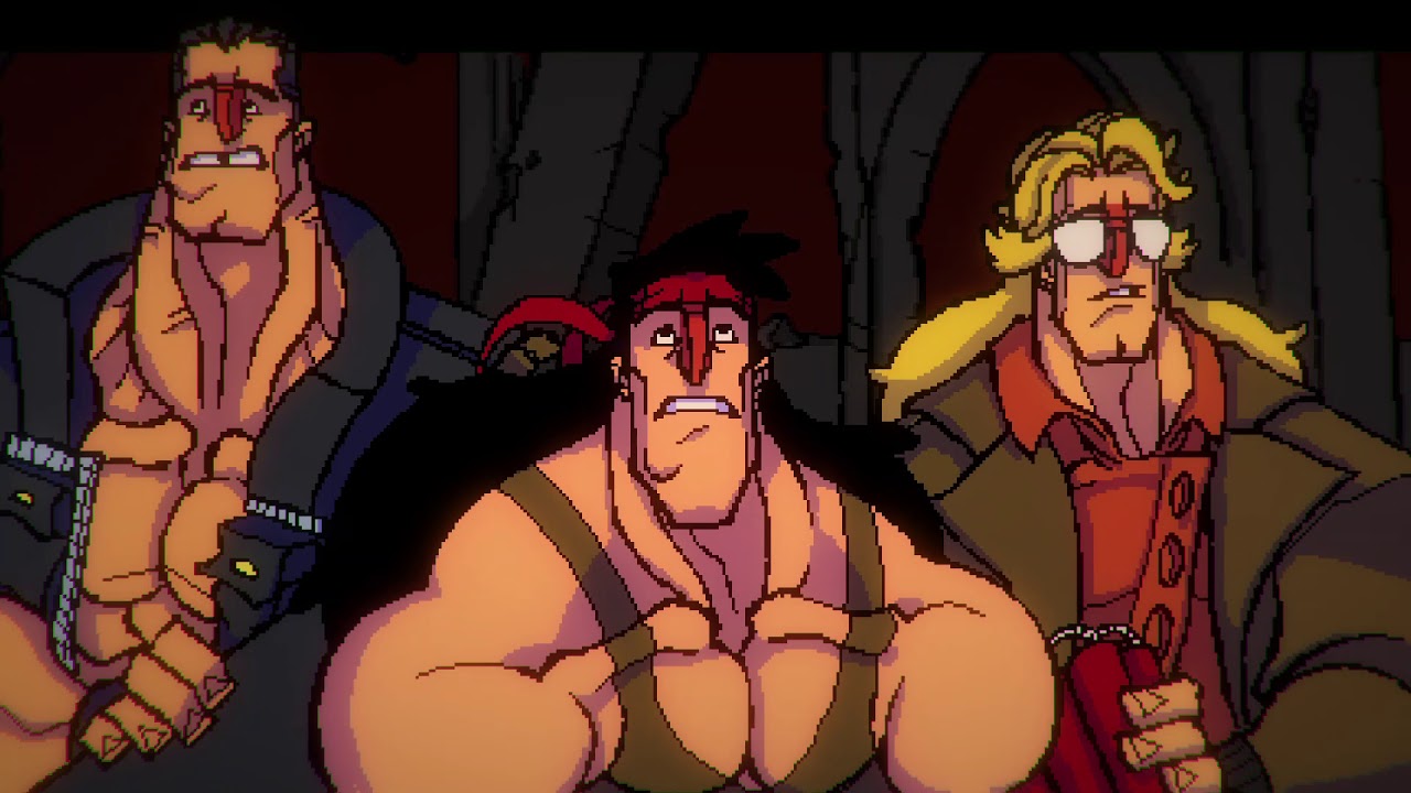 Broforce final boss (Hard mode)