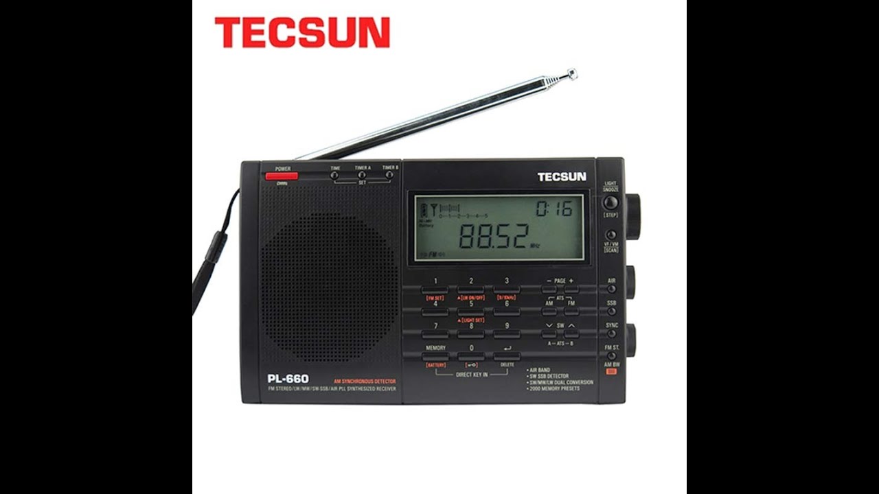 Tecsun Pl 660  radio unboxing and introduction