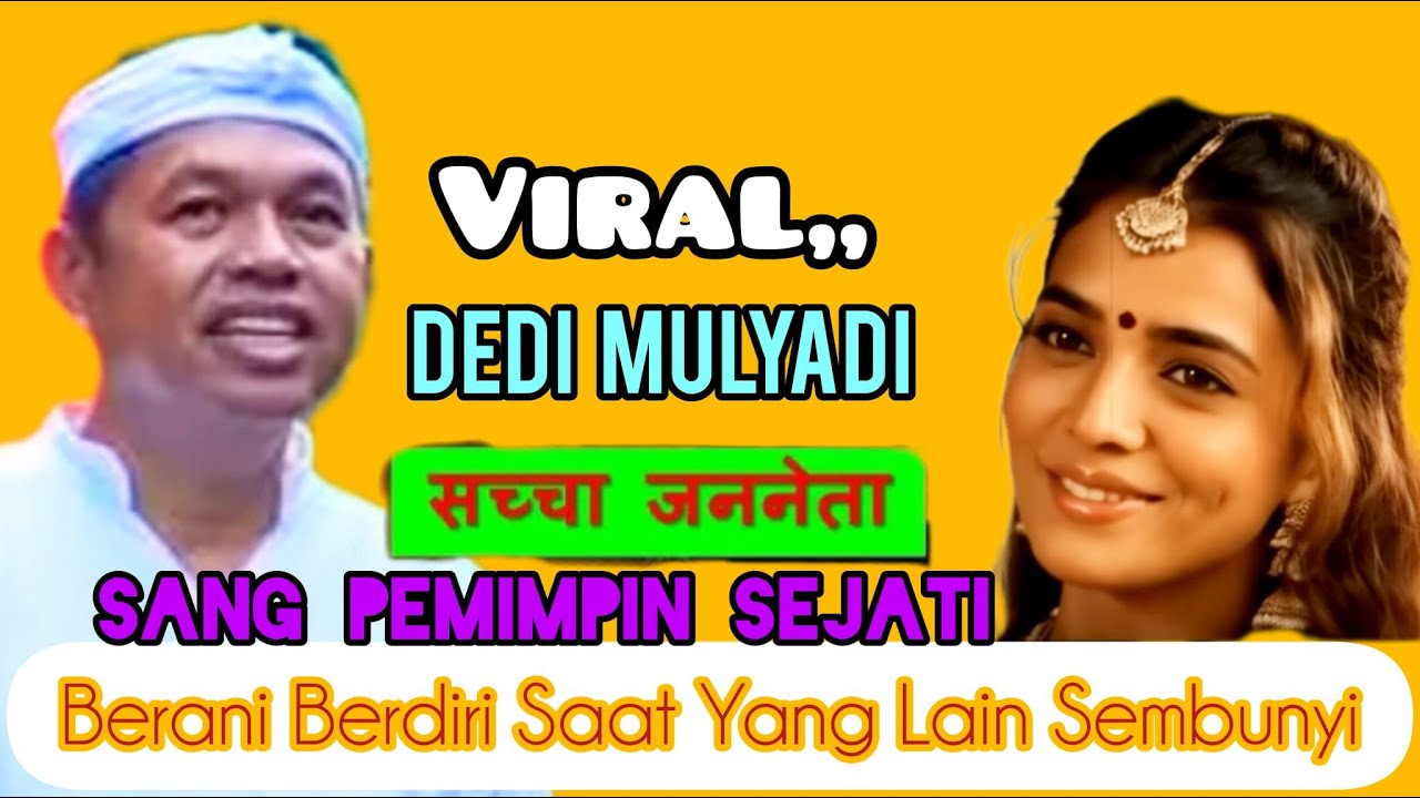 Viral  Mendunia Lagu Terbaru India Dedi Mulyadi ‼️♥️ Sang Pemimpin Sejati ♥️