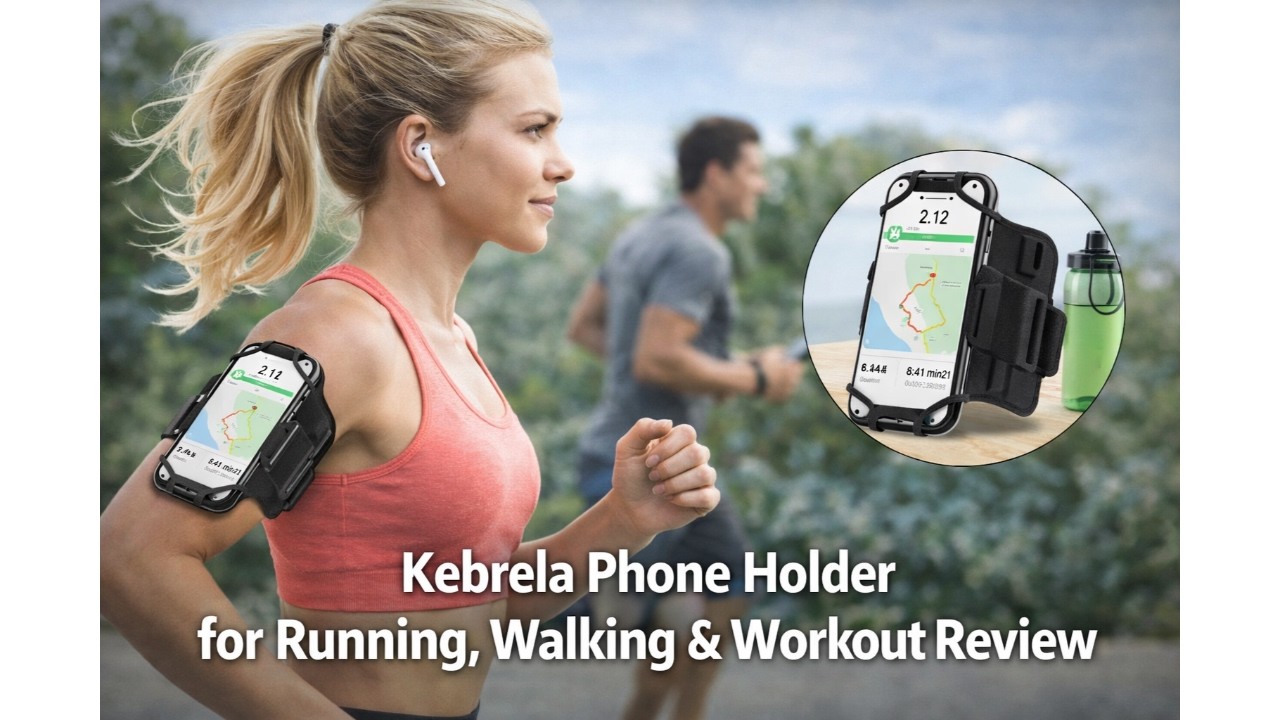 🏃‍♂️ Kebrela Phone Holder for Running, Walking & Workout Review 📱