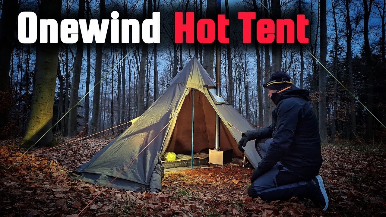 Übernachtung im neuen Onewind Hot Tent