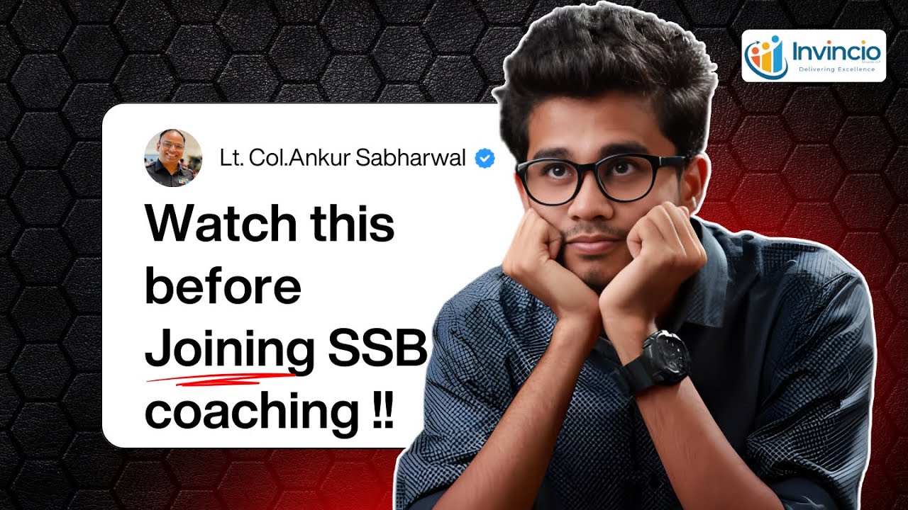 Don’t Join SSB Coaching Before Watching This | Hard Truth by Ex-SSB Assessor