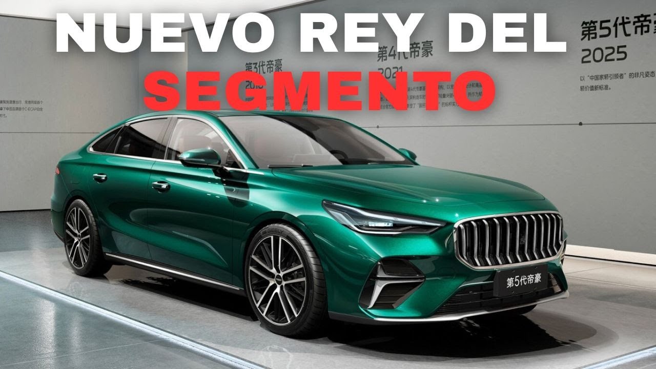 Este auto HUMILLÓ al Corolla 😱 | NUEVO GEELY EMGRAND 2026