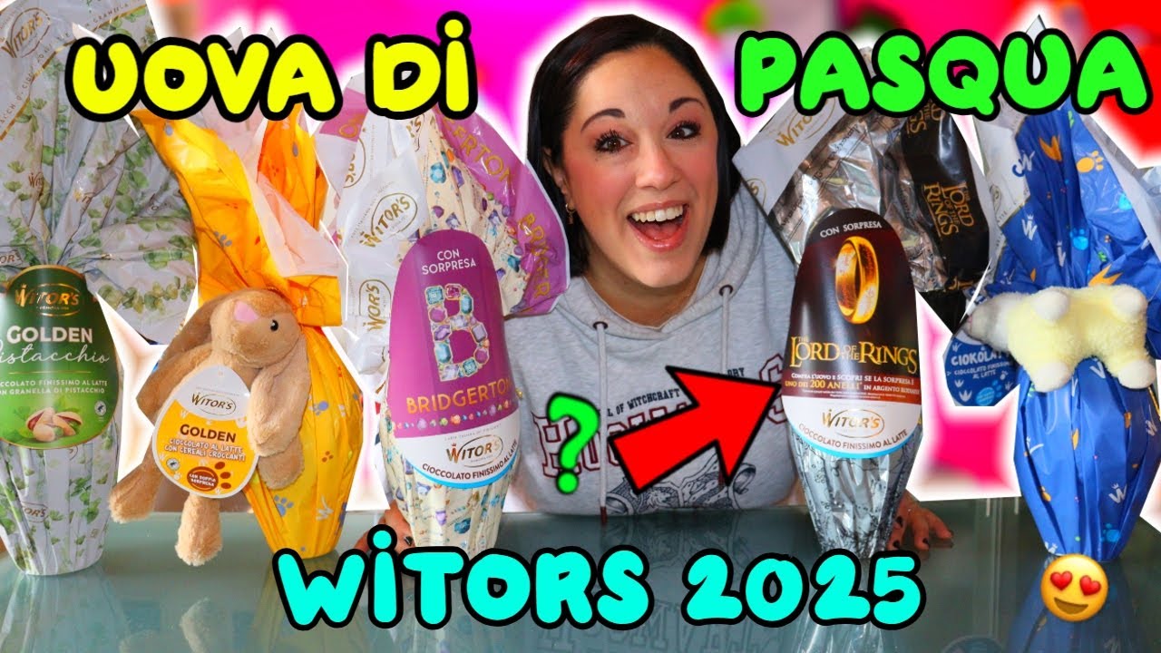 Apro 5 UOVA di PASQUA della witors 2025!