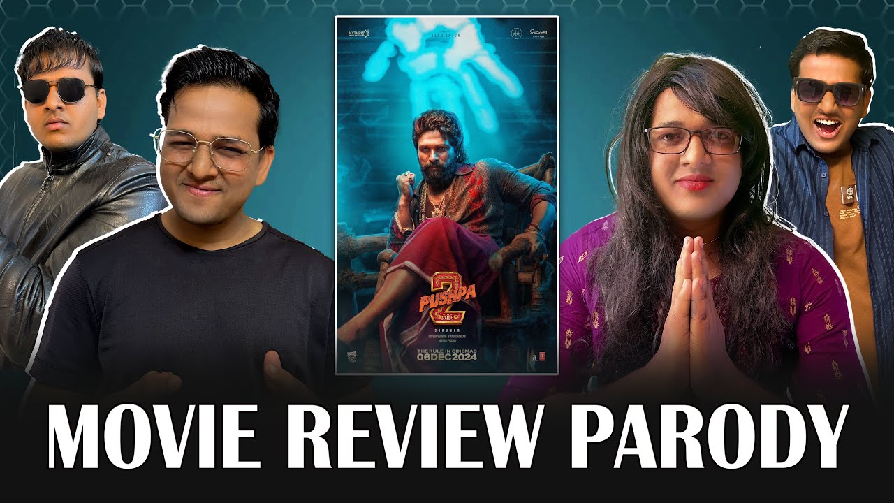 PUSHPA 2 review Spoof || Sabir Dhanwala || Movie reviewer parody || filmi indian