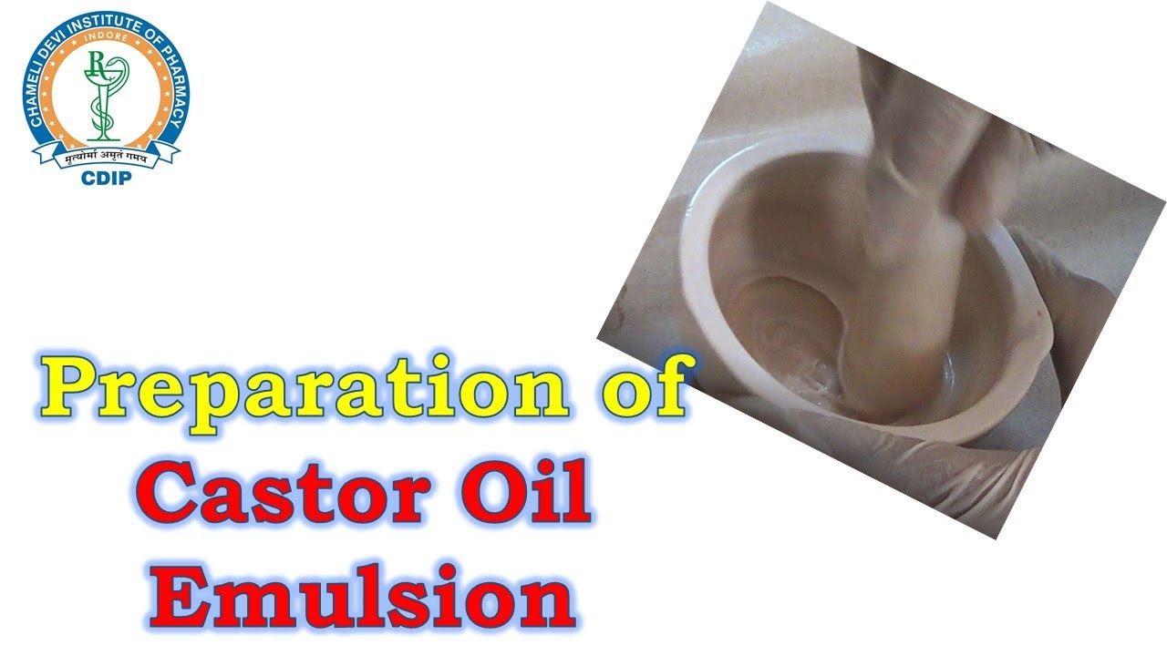Castor Oil Emulsion