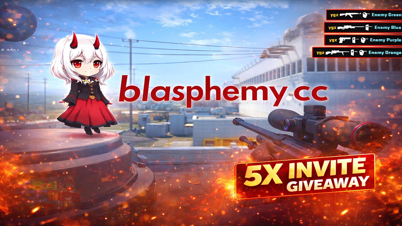 Playing CS2 Semi-Legit Like a Legit Player.. [5X INVITE GIVEAWAY] | ft. blasphemy.cc