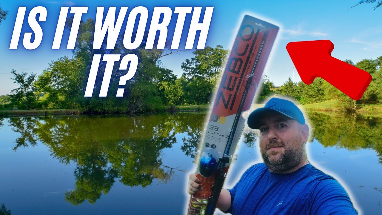 Fishing Grassy Pond With Zebco Spincast Combo! 