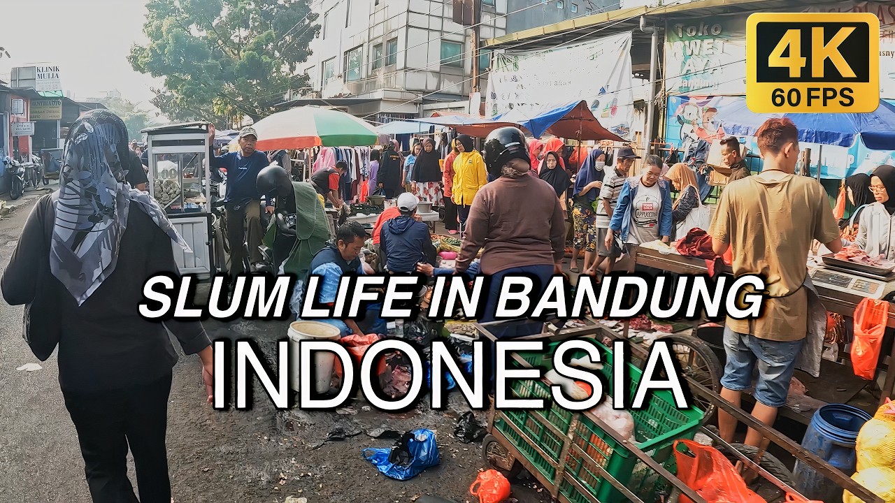 The True Reality of Living in Bandung | Indonesia Walking Tour