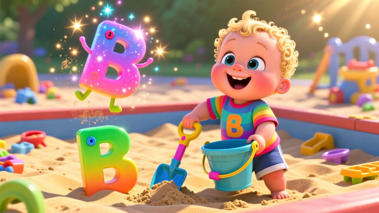 Sandbox Learning Joy 🏖️✨ Fun Learning Song for Kids | Play and Learn for Toddlers