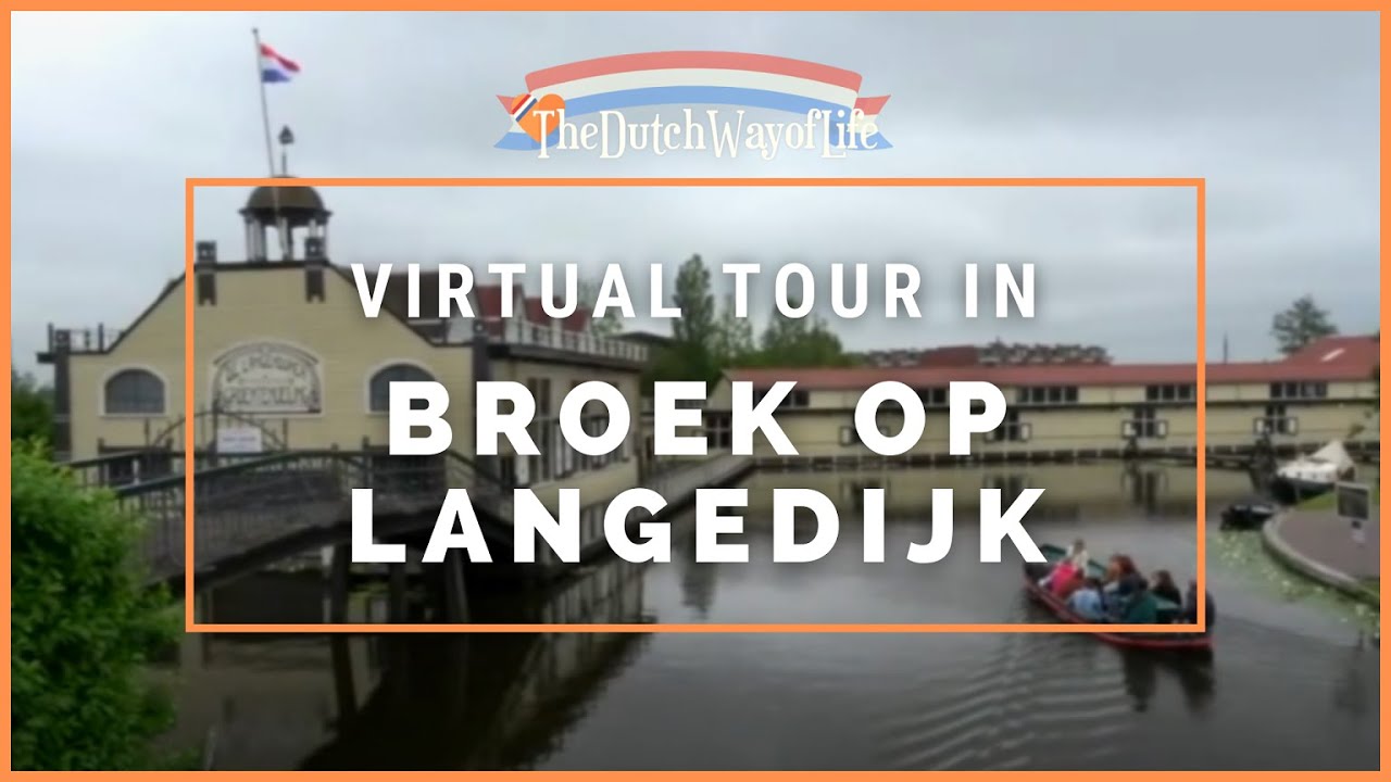 DUTCH VILLAGE WALK: BROEK OP LANGEDIJK! | Hidden Holland Live