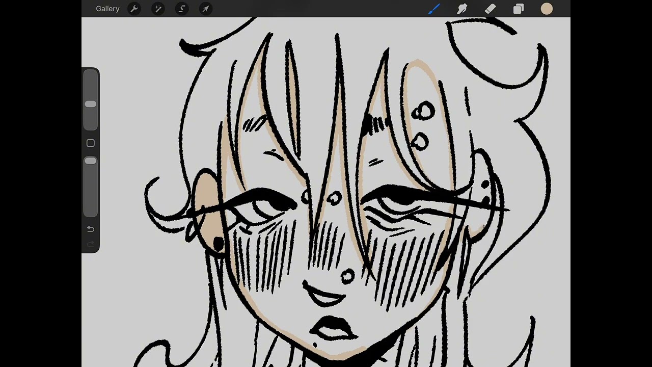 casual doodle speed paint