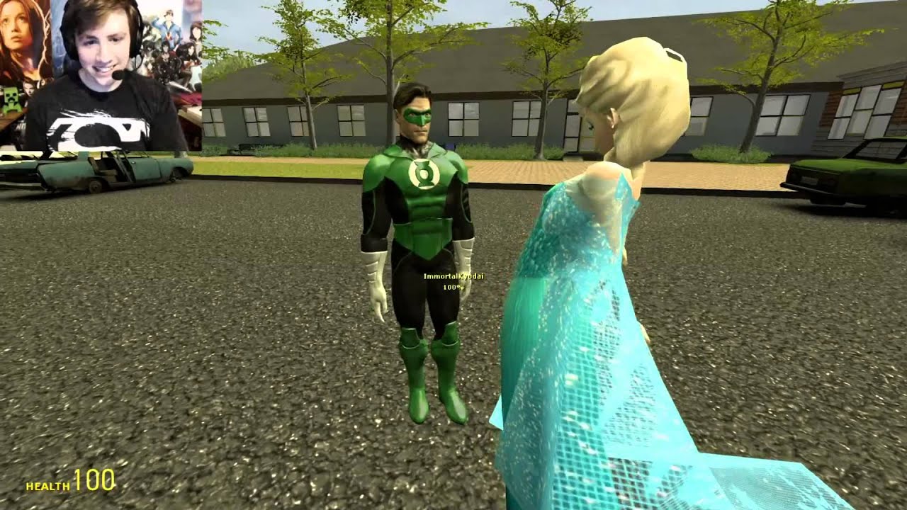 Gmod QUEEN ELSA Funny Frozen Mod! (Garry's Mod)