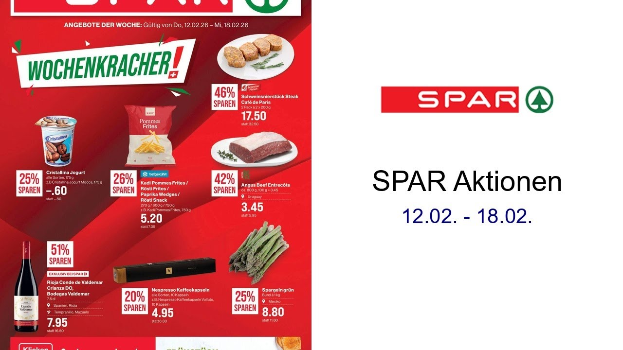 SPAR Aktionen 12.02. - 18.02.