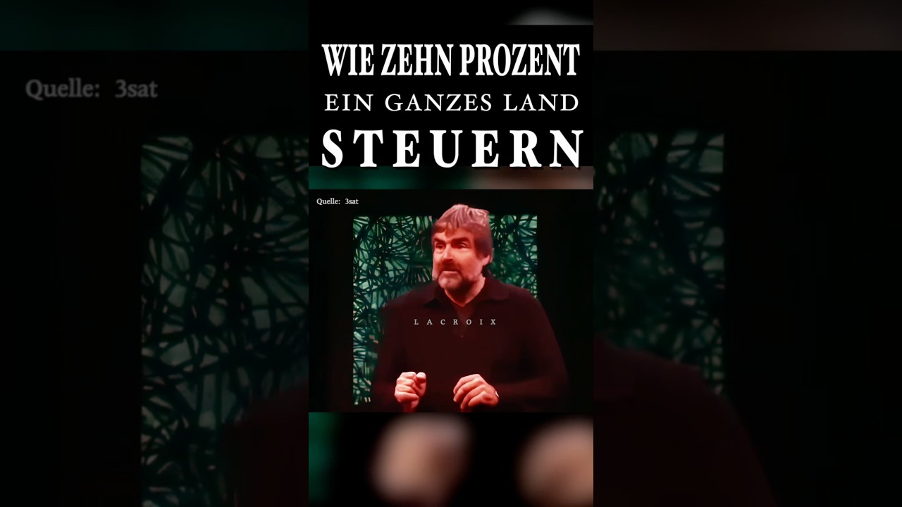 Schicksalsgemeinschaft? Nur f&uuml;r den Rest #gesellschaft #kapitalismus #arbeit #lacroix #satire