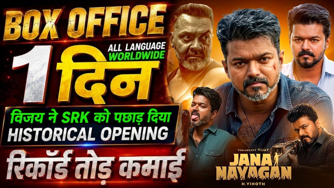 Jana Nayagan Box Office Collection, Thalapathy Vijay, Bobby Deol, Jana Nayagan 1st Day Collection,