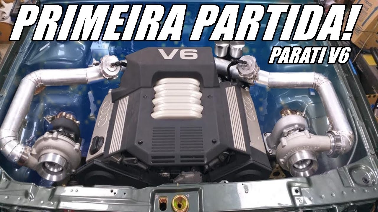 A MONSTRA ACORDOU! PRIMEIRA PARTIDA DA PARATI V6 TWIN - TURBO