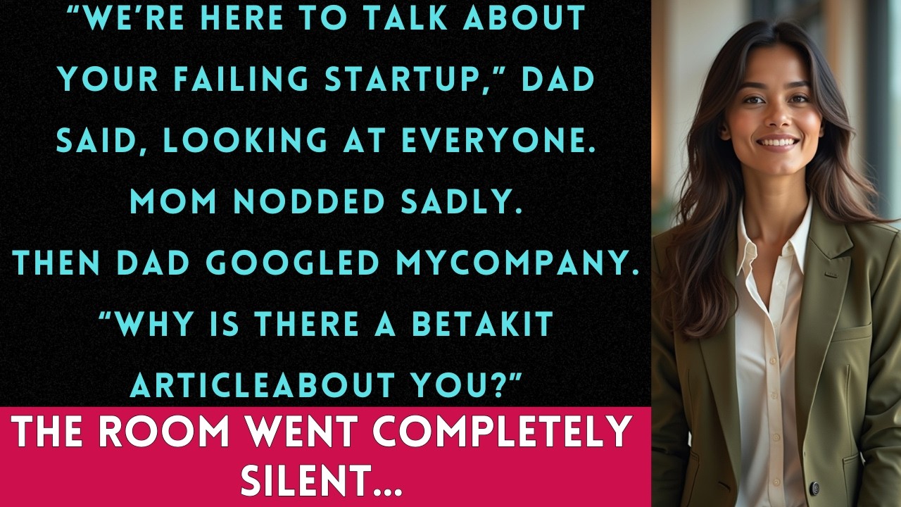 My Family Held an Intervention for My “Failing” Business — Then My Dad Looked It Up Online