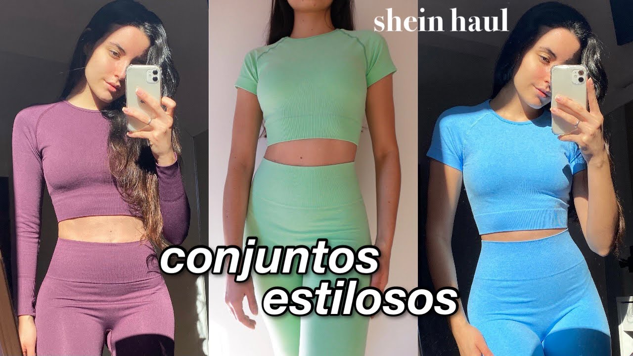 COMPRAS na SHEIN: Roupas de academia | recebidos