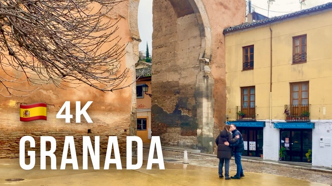 Granada en 4K ✨ De Puerta Elvira al Albaicín | Mirador de San Nicolás