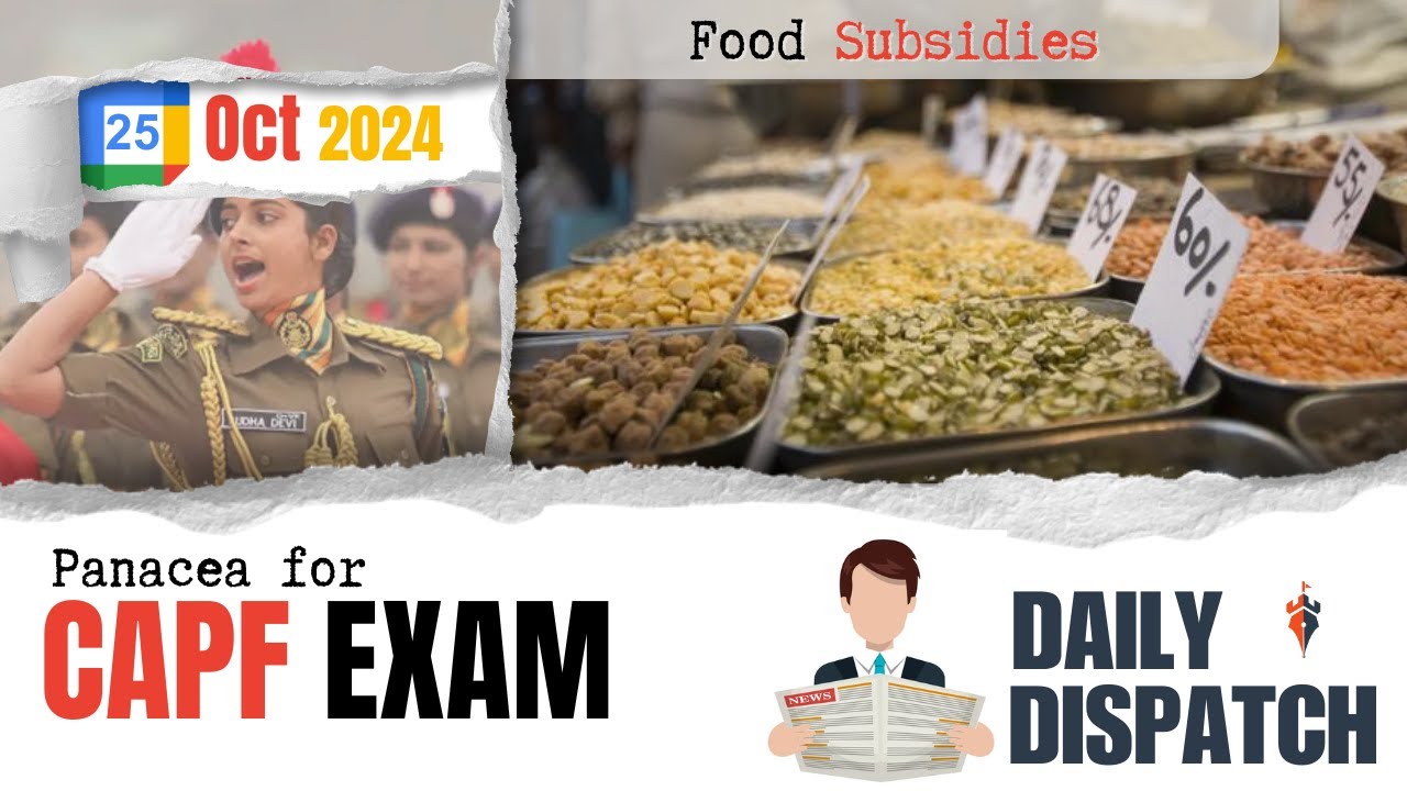 DAILY DISPATCH DISCUSSION I CAPF EXAM I THE LEARNERS BY HEMANT SIR
