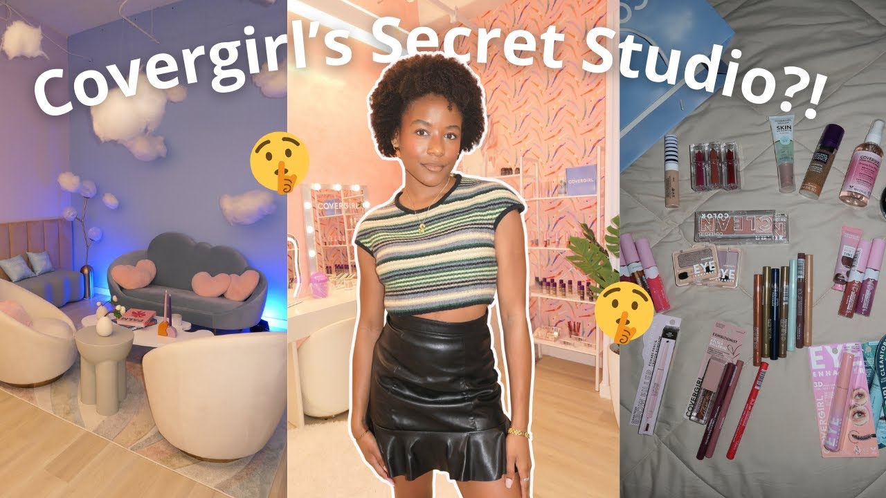 A Content Day and Studio Tour of the Covergirl Content Creator Studio!
