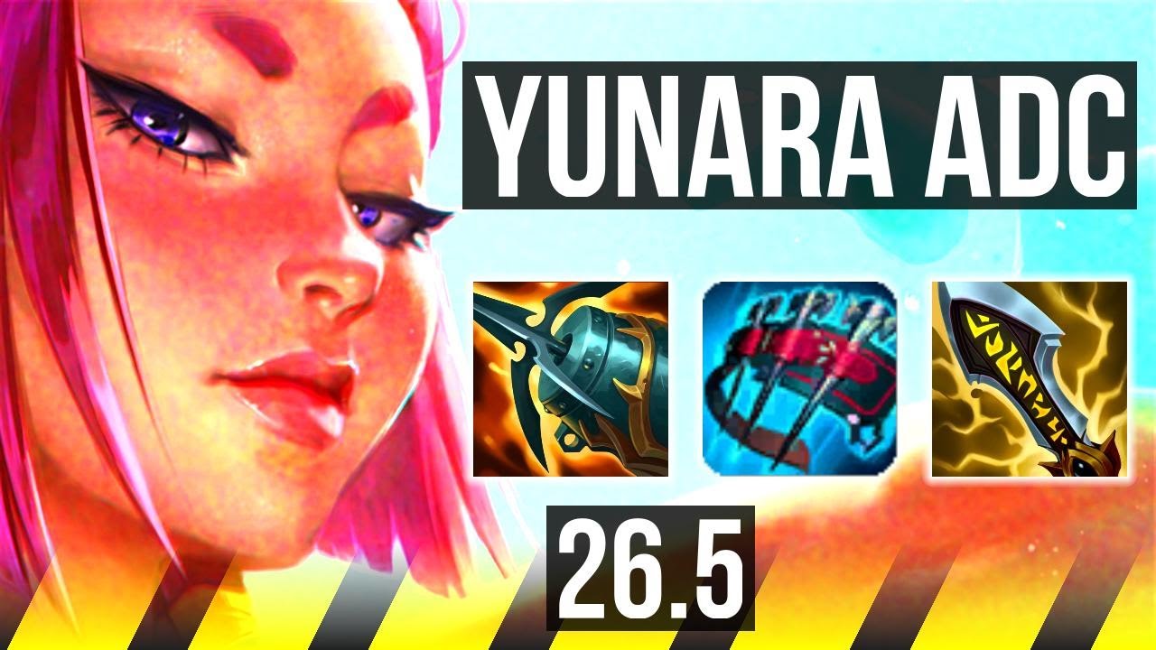 YUNARA & Lulu vs TWITCH & Alistar (ADC) | Good KDA: 22/1/6 | NA Master | 26.5