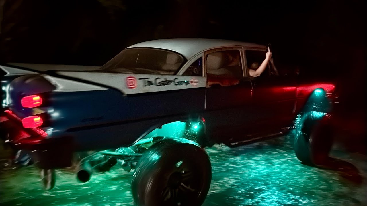 This is Florida Trail Stompers driving through “burned out bridge” in the Ocala National Forest ￼