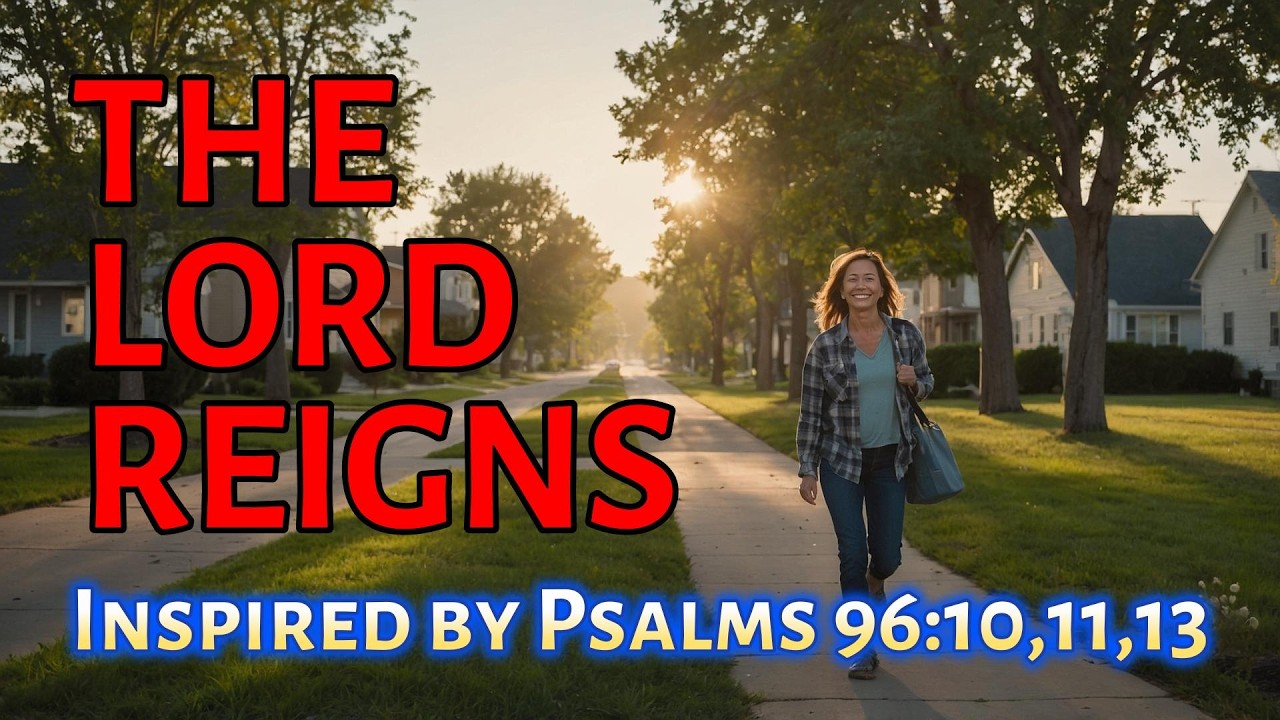 The Lord Reigns Is The Message of Psalms 96:10,11,13