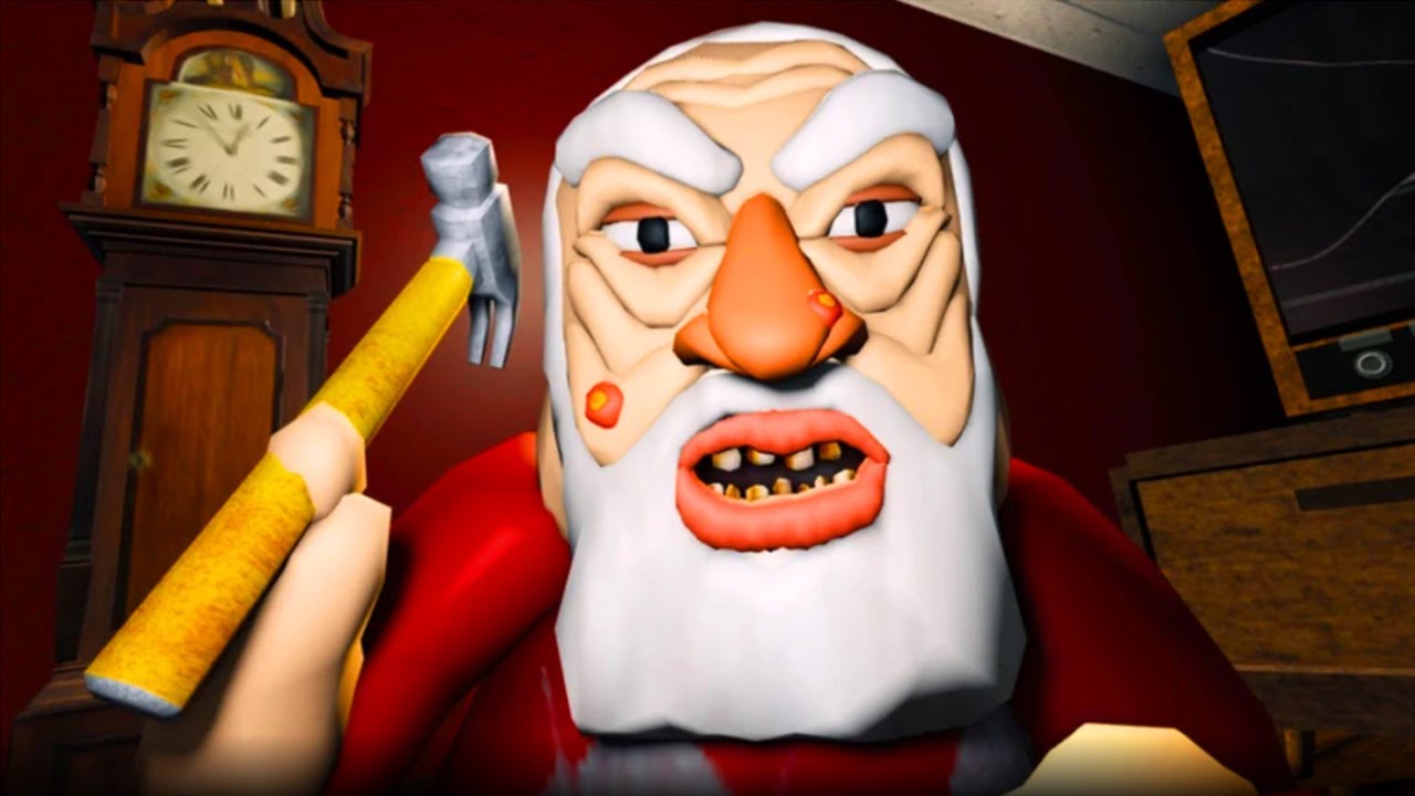 Roblox RUN FROM GRANDPA! (SCARY OBBY)
