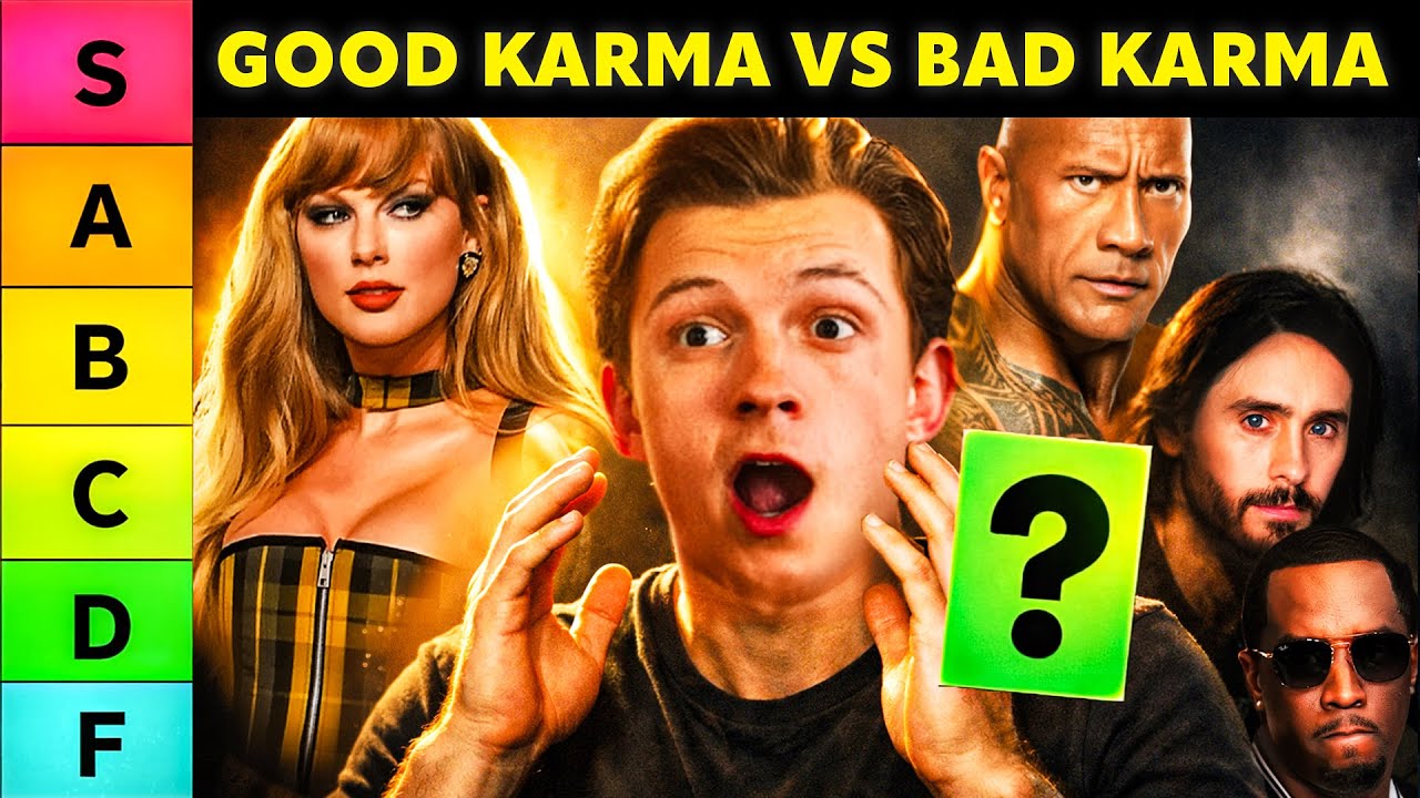 Celebrities Ranked by Karma… (Some Deserved F Tier)