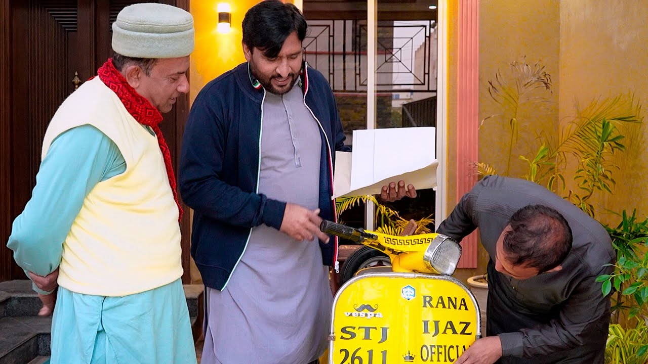 Rana Ijaz Sold His Vespa Bike | Standup Comedy By Rana Ijaz | Rana Ijaz New Funny Video | #funny