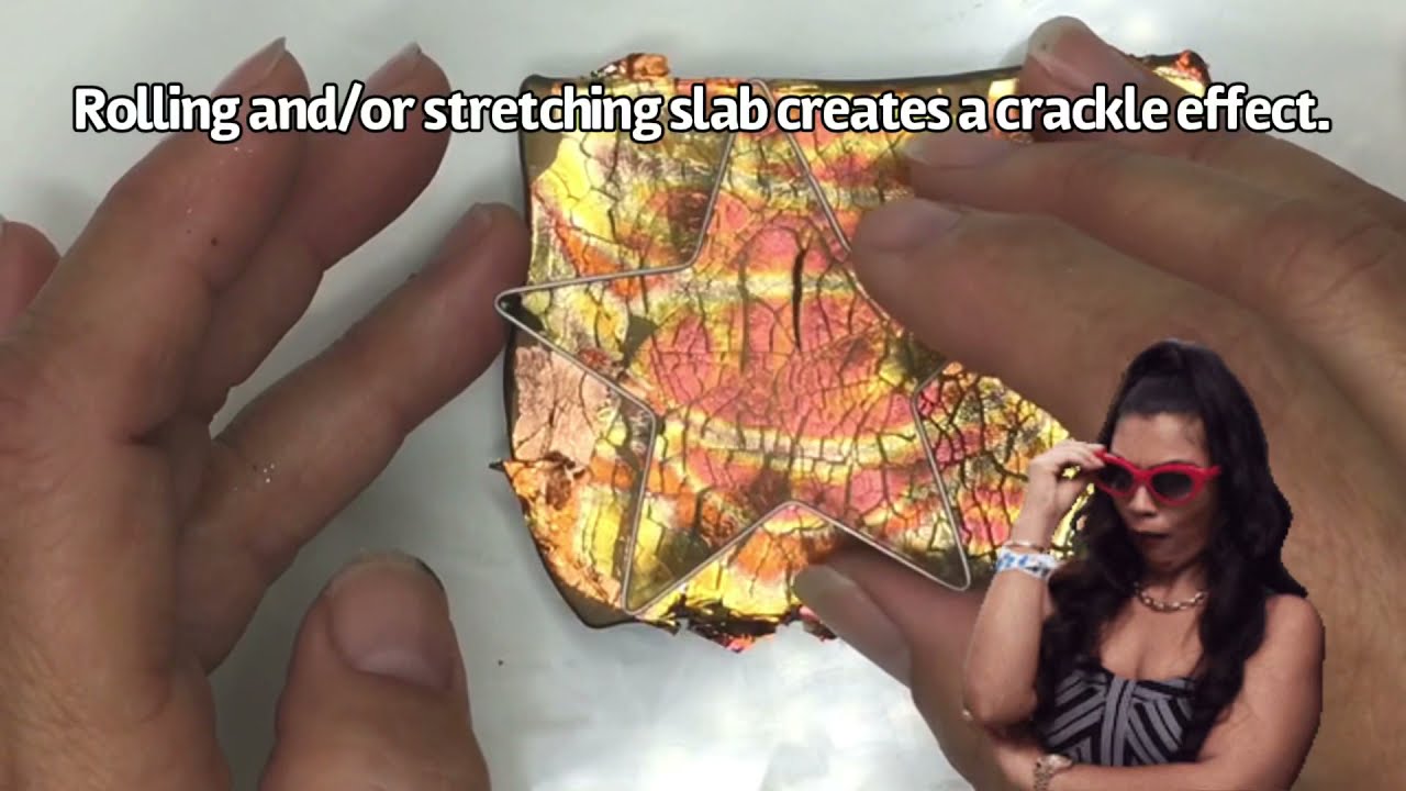 Part 1: Metallic Polymer Clay Tiles & Tempered Glass Mosaic