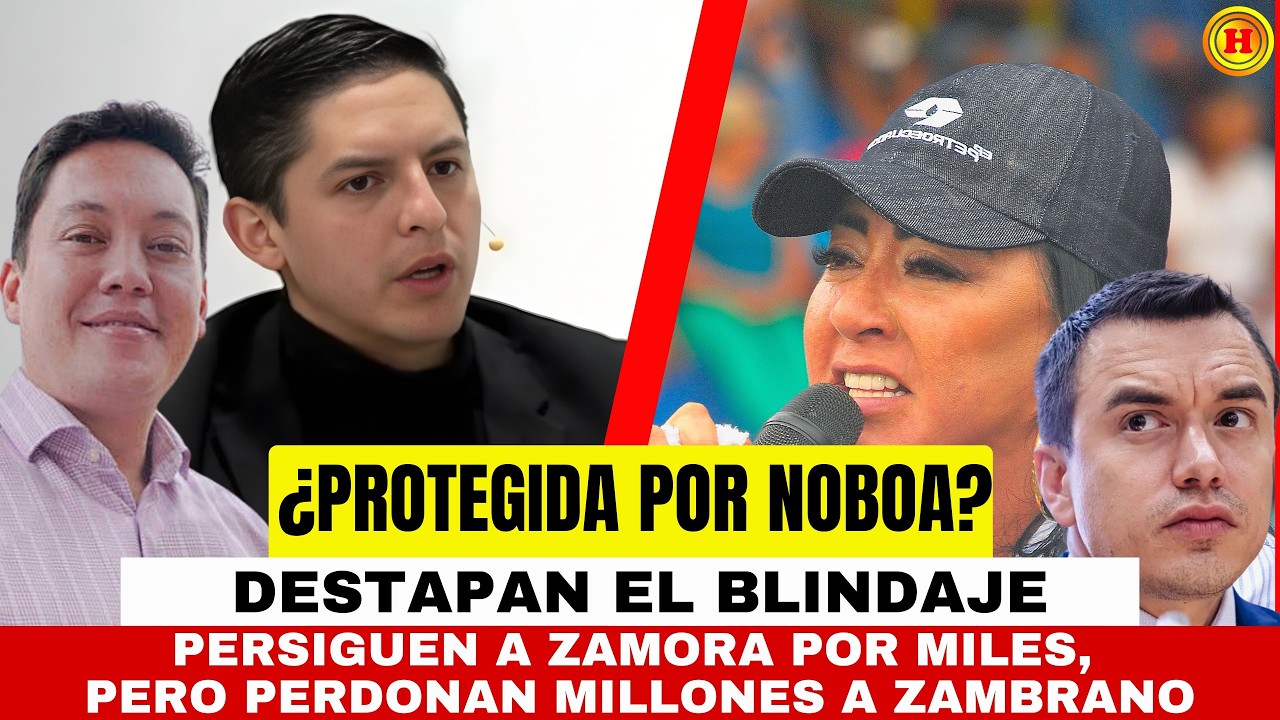 ¿PROTEGIDA POR NOBOA? 🤐 Andrés Durán destapa el blindaje de Roberta Zambrano.
