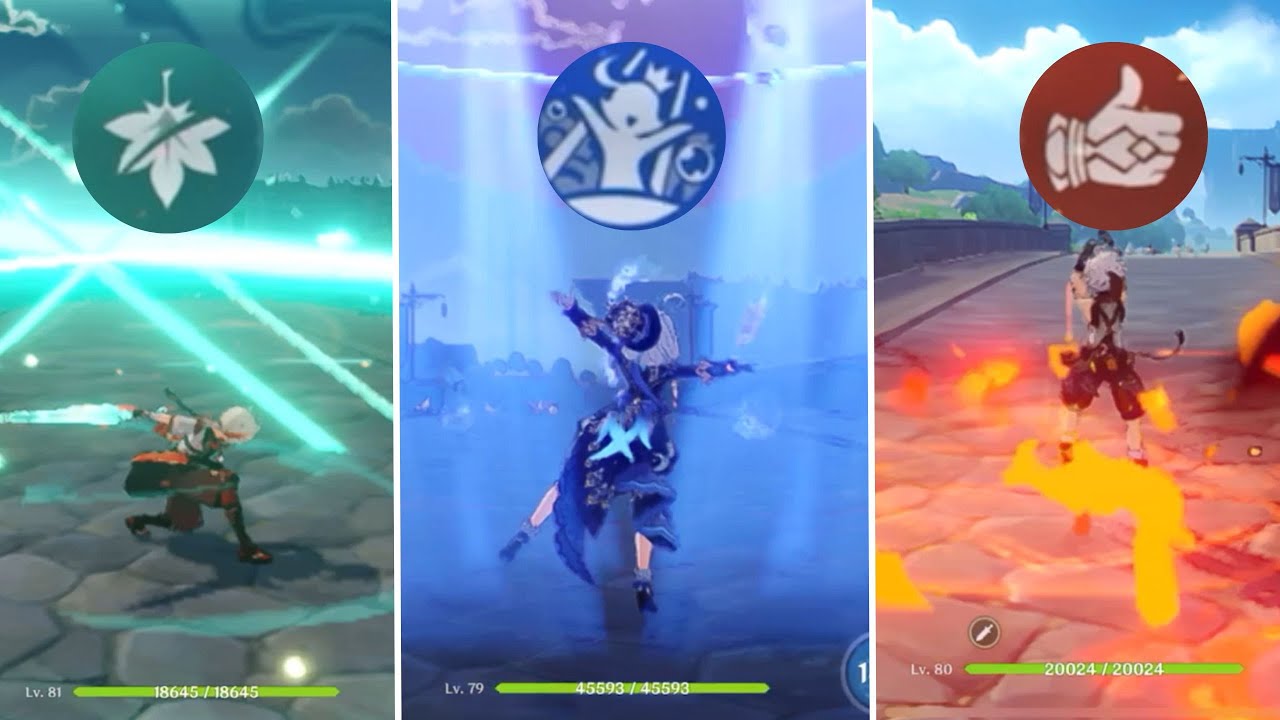 Furina Vs Bennett Vs Kazuha - Buffs Comparison | Genshin Impact
