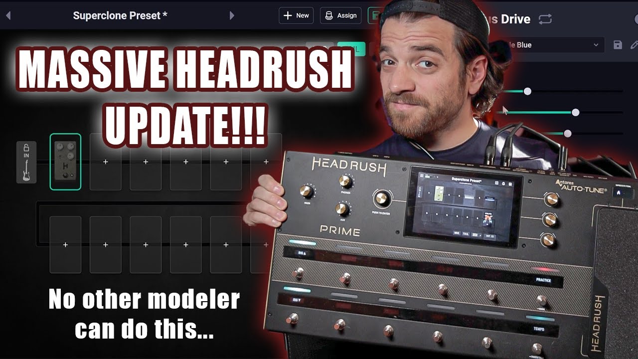 Headrush выпустил ОГРОМНОЕ обновление... Flex Prime и Core