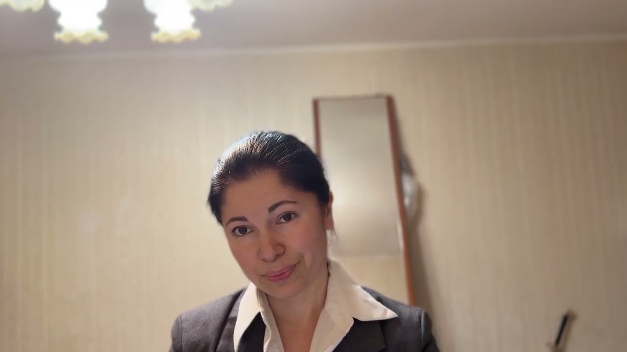 Юлия Мильшина в роли полицейской, самопроба 
