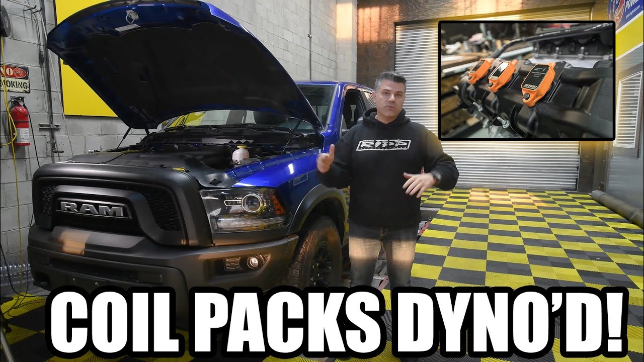 RIPP Performance Coil Packs installed & tested on the dyno! 4th Gen Ram Rebel 3.6 Classic