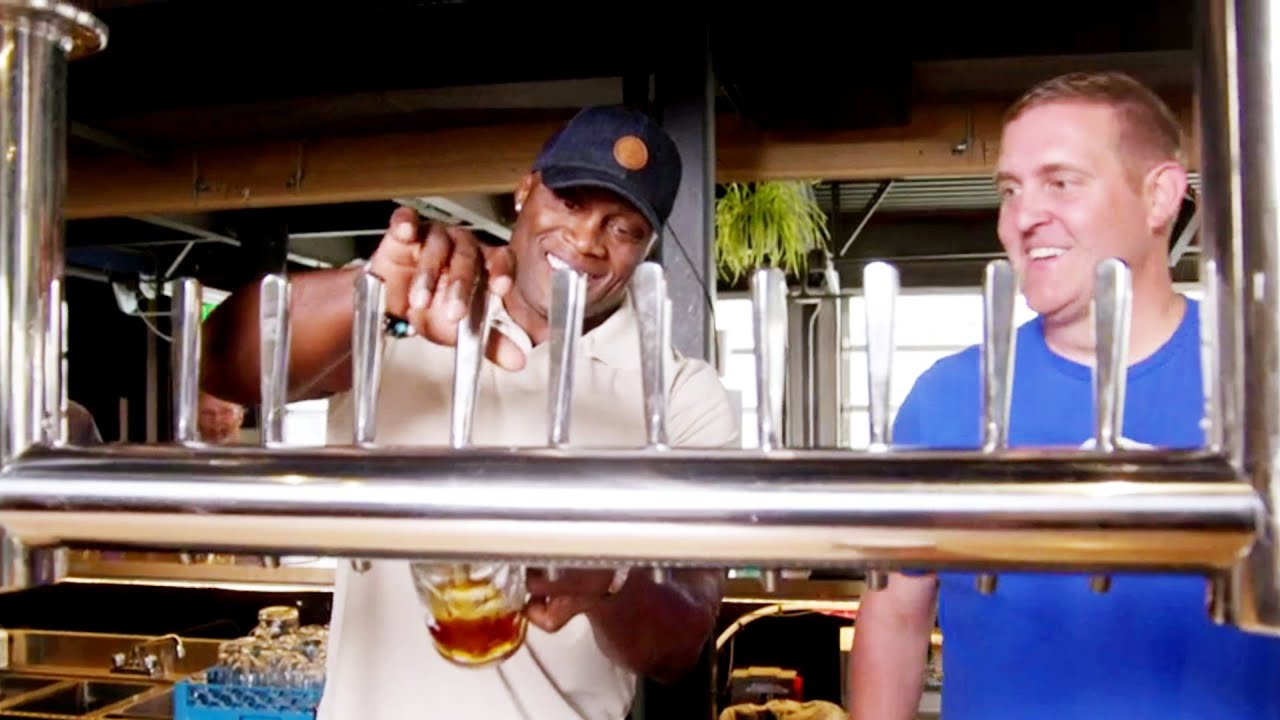 Bobby Lashley learns how to brew beer: Small Business Superstars
